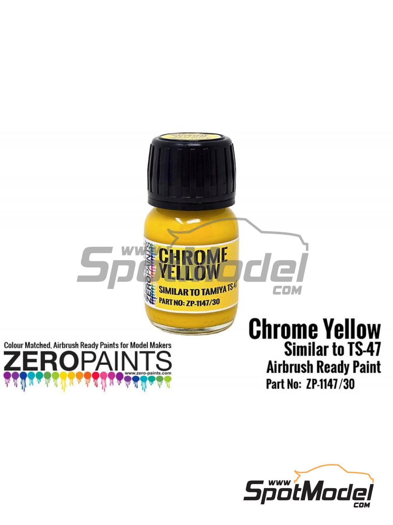 Zero Paints ZP1147/30 Paint for airbrush Chrome Yellow Similar to
